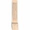 Ekena Millwork Portland Smooth Timber Gable Bracket, Douglas Fir, 36"W x 18"H x 3 1/2"D x 3 1/2"F, 12/12 Pitch GBW036X18X0404POR00SDF - alternate 5